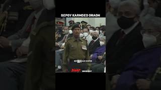 Sepoy Karmdeo Oraon Shaurya Chakra Bihar regiment Bihar shortsfeed army shorts [upl. by Kalmick]