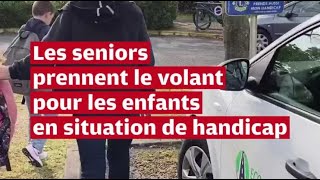 VIDÉO Les seniors prennent le volant pour les enfants en situation de handicap dans le LoiretCher [upl. by Fia]