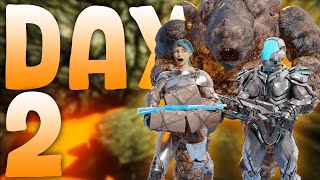 How We Dominated Lava Golem For INSANE Blueprints  ARK PvP [upl. by Inava664]