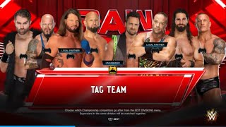 The OC amp Tyler Breeze vs Orton Rollins Knight amp RVD FULL MATCH WWE 2K24 Universe Mode EP 32 [upl. by Hermes]