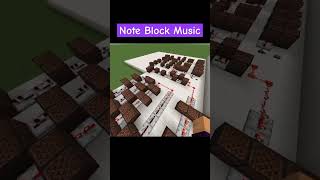 Minecraft Note Block Music  shorts minecraft minecraftshorts noteblock [upl. by Eppesiug]