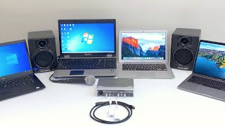 How to connect a FireWire Audio Interface to a Mac or PC with Thunderbolt 3USBC [upl. by Sobmalarah]