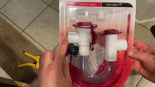 How To Install a Condensate Drain line with the EZ ClearTrap Economy Trap Kit Full Install steps [upl. by Nathanil707]