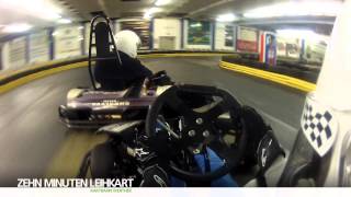 Zehn Minuten Leihkart  IndoorKartbahn Werther [upl. by Meela]