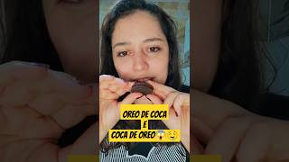 Oreo de coca cola e coca cola de Oreo 🤯 pensa em um trem bom [upl. by Aynotal]