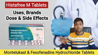 Montelukast sodium and fexofenadine hydrochloride tablets  Monte FX tablet uses  Histafree Tablets [upl. by Slerahc]