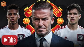 David Beckham sends Rashford and Garnacho a menacing message in a jab at Manchester United players [upl. by Odranar]