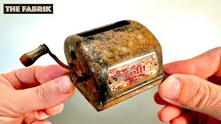 1945s Razor Blade Sharpener Radium  Restoration 🕷 [upl. by Bodwell519]