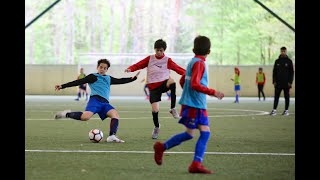 USM Viroflay  stage de foot à Clairefontaine avec la Fondation PSG ChildrenFirst [upl. by Rush342]