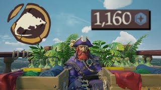 Sea of Thieves  MAXIMUM DOUBLOONS OBTAINED [upl. by Aenad]