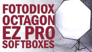 EZ PRO Octagon Softboxes from Fotodiox in Action [upl. by Arytahs620]