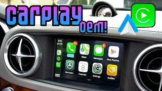 Joye Auto Apple CarPlay or Android Auto for Mercedes Looks OEM  R231 SL550 [upl. by Norit]