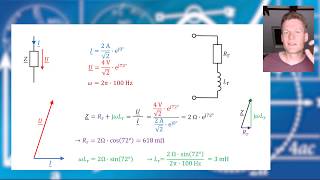 Ersatzschaltbild einer unbekannten ohmschinduktiven Impedanz [upl. by Saxet]