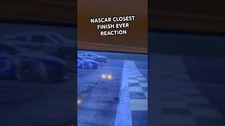 NASCAR CLOSEST FINISH EVER F1 COULD NEVER nascar shorts [upl. by Chuah]