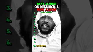 Best Songs On Kendrick’s New Album “GNX” rap hiphop kendricklamar mrmoraleandthebigsteppers [upl. by Zenger]