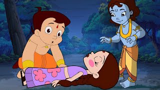 Chhota Bheem aur Krishna  Rescuing Chutki from Danger  Kirmada Strikes Again  Cartoons for Kids [upl. by Romulus]