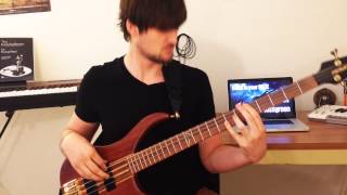 Hysteria Muse  Bass Cover [upl. by Nosiram]