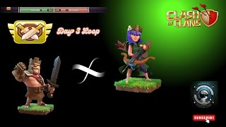 Clan War League Day 3 Loop💫Clash of Clans  Very Close to 100 Subscribers coc clanwarleague [upl. by Kutzenco191]