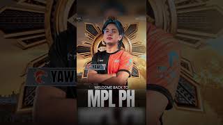 Yawi Departs TLID amp Joins TNC Pro Teamshorts mobilelegends mlbb mpl mplph yawi yawiesports [upl. by Dorrej]