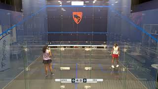 Nardine Garas VS Zeina Zein  Squash Inspire  Abbas Family 9K 24  Round 2 [upl. by Ellivro155]