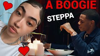 A Boogie Wit da Hoodie  Steppas Official Music Video REACTION [upl. by Nairbo]