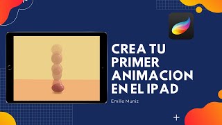 Crea una animación en el Ipad con procreate [upl. by Enilav]