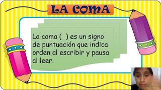 LA COMA ENUMERATIVA 2C DE PRIMARIA Comunicación [upl. by Anett]