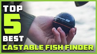 Top 5 Best Castable Fish Finders Review  Portable Wireless amp Bluetooth Fish Finder 2023 [upl. by Theall]