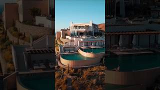 Most luxurious hotel in Greece 5stars luxury hotel with private villa luxury suite amp infinity pool [upl. by Yeltnerb253]