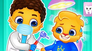 Going To The Dentist For Kids  Lucas Visits The Dentist  Cleaning Teeth Song by Lucas amp Friends [upl. by Jempty]