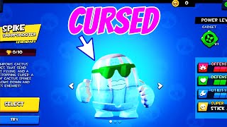 👻CURSED spike😱 BRAWL STARS⭐ [upl. by Iahcedrom]