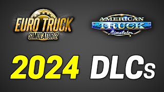 ETS2 amp ATS  Which Map DLCs will come in 2024 [upl. by Ettesus]