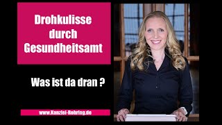 Einrichtungsbezogene Impfpflicht Drohkulisse durch Gesundheitsamt  was ist da dran [upl. by Nedla]