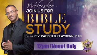 Bible Study with Pastor Clayborn [upl. by Airlia]