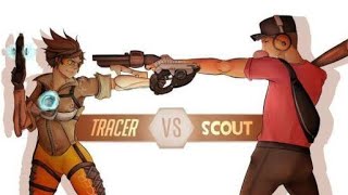 Tracer vs Scout  The Actual Honest Truth of Who Would Win in a Fight and Both scaling [upl. by Sherwynd]