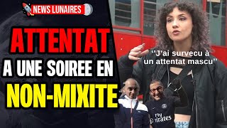 75 FEMINISTES ATTAQUÉS AU MORTIER A UNE SOIREE NONMIXTE PAR DES quotMASCULINISTESquot A PARIS NORD [upl. by Acinomahs]