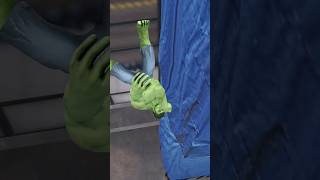 HULK BUILDING SE GIR GAYA 😭 viral gta comedy gtav spiderman technogamerz [upl. by Karb]