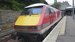 Edinburgh to London Kings Cross on a Virgin Trains East Coast 225 [upl. by Ahtebbat337]