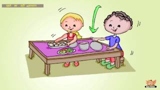 Family Eduction Series in Hindi  Learn Table Manners [upl. by Asaph]