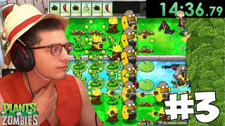 Se complica el SPEED RUN mas LENTO de PVZ🥶 [upl. by Monsour]