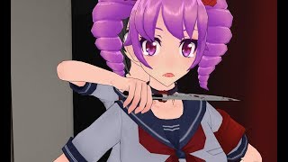 【MMD】Rival Elimination Ep 1 Kizana Sunobu Yandere Simulator [upl. by Lehcem882]