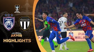 Johor Darul Tazim 31 Terengganu FC  Perlawanan Akhir  Highlights Piala Malaysia 2023 [upl. by Anaeco]