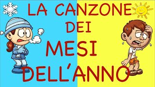 LA CANZONE DEI MESI DELLANNOspeciale annoCON TESTO in descrizionedi R GiorgiE [upl. by Kwasi]