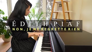 Édith Piaf  Non Je Ne Regrette Rien Epic Piano Cover [upl. by Elorac]