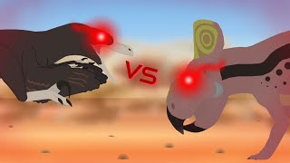 UEB 17  Velociraptor VS Protoceratops StickNodes Pro Animation [upl. by Connors174]