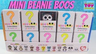 Beanie Boos Mini Boos Ty Collectible Figures Blind Box Series 1 Toy Review  PSToyReviews [upl. by Rozanne]