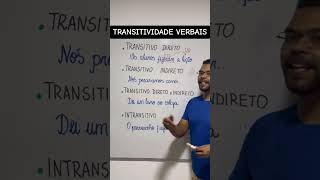 Transitividade verbal [upl. by Dorina]