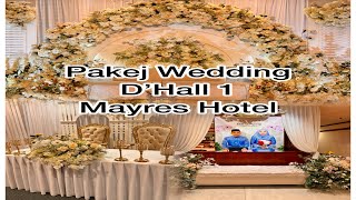 Pakej Wedding D’Hall 1 Mayres hotel kota tinggi [upl. by Carpenter]