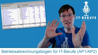 Betriebsabrechnungsbogen BAB für die ITBerufe AP1 und AP2 [upl. by Valida]