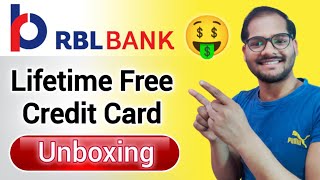 RBL Bank Lifetime Free Credit Card Unboxing amp Review  RBL Shoprite Credit Card Review  RBL Bank [upl. by Mei42]